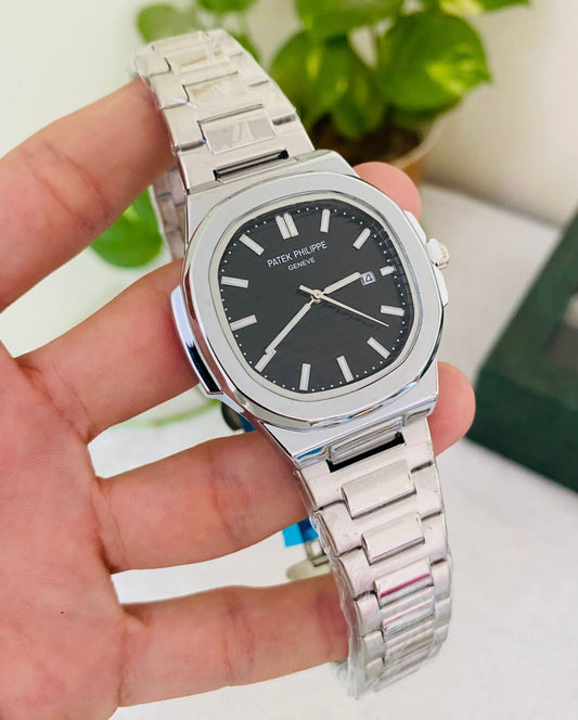 PATEK PHILIPPE GENEVE STAINLESS STEEL
